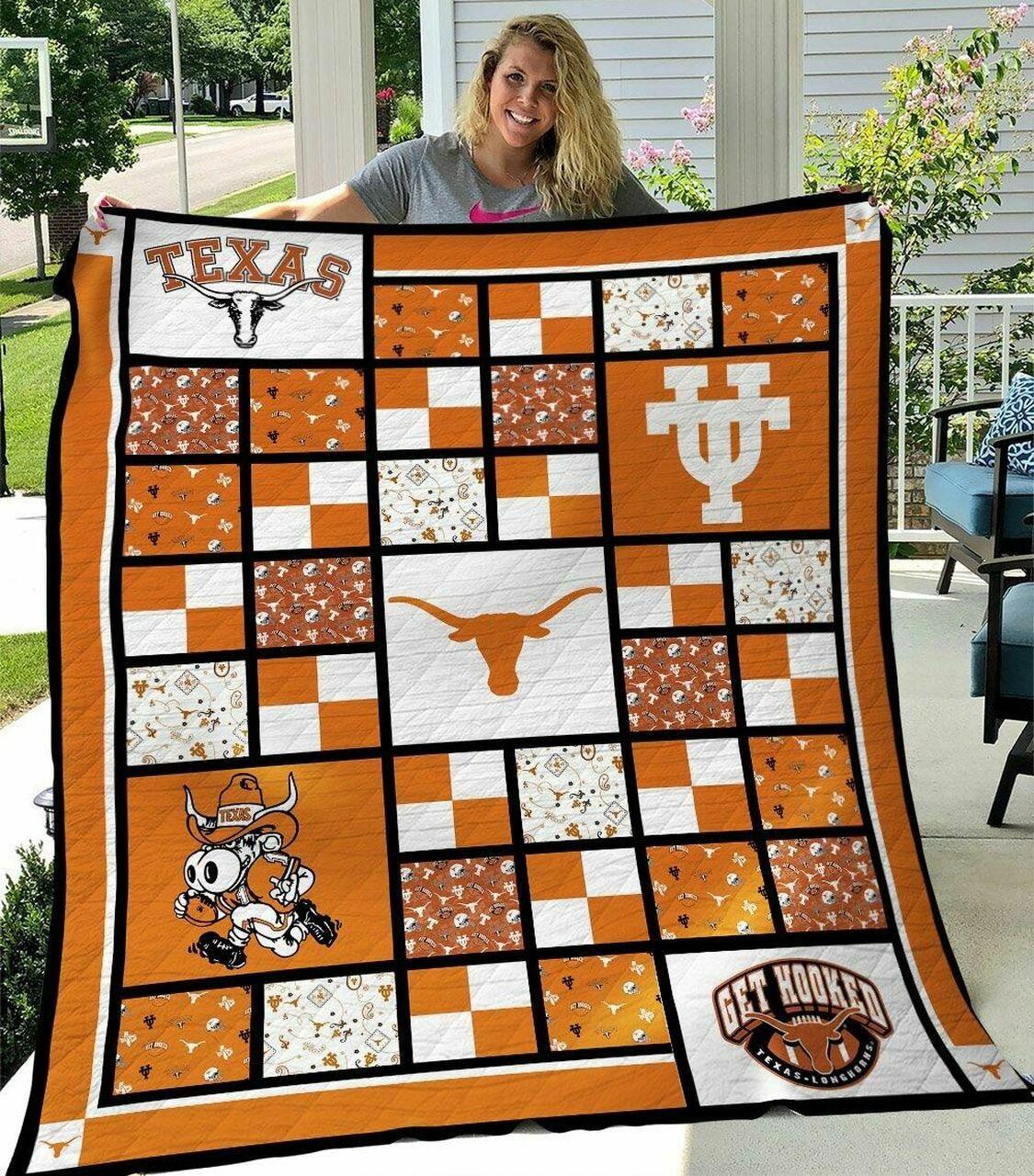 Ncaa T Longh Quilt Blanket #382