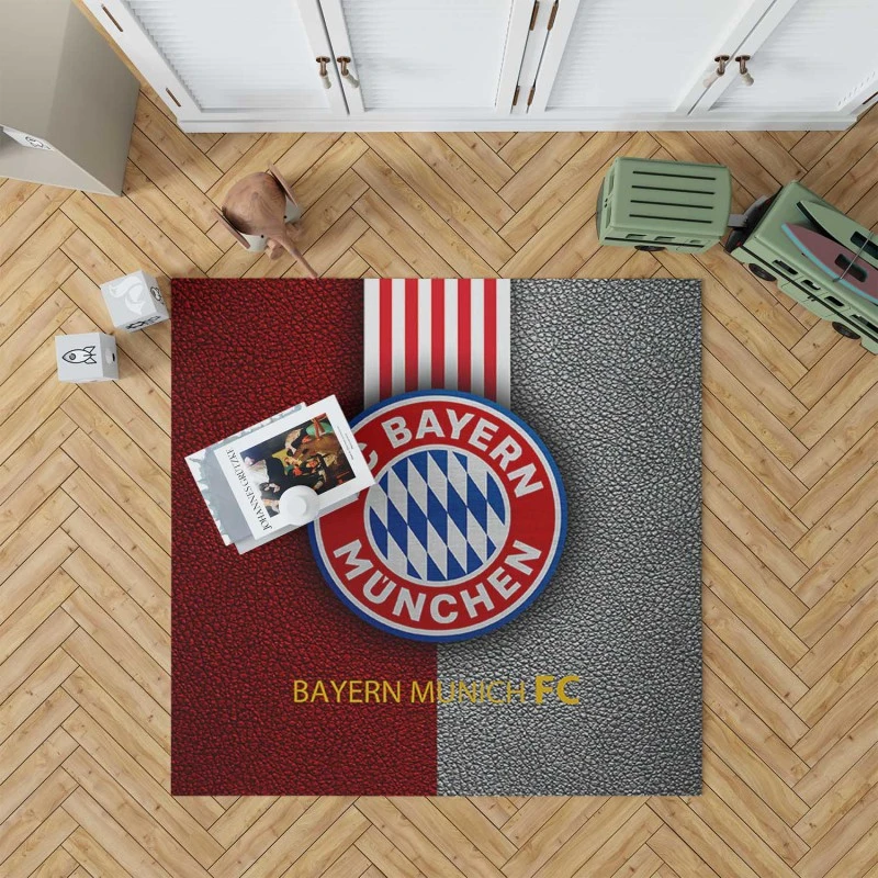 Fc Bayern Munich Popular Soccer Team Rug