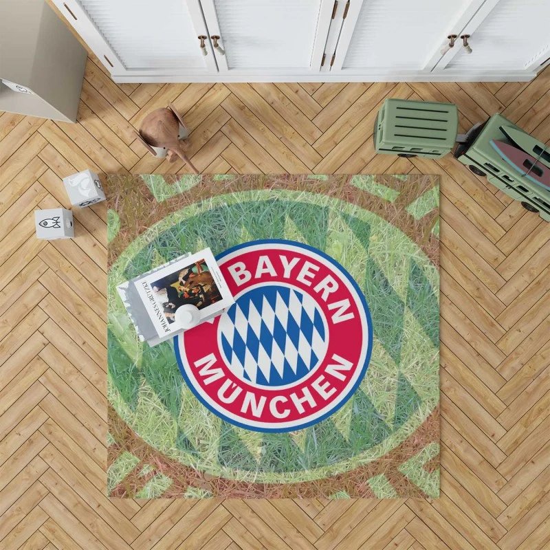 Energetic Football Club Fc Bayern Munich Rug