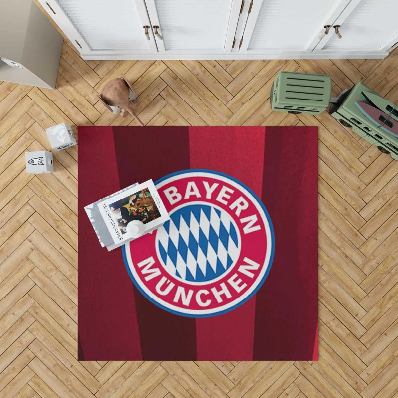 Fc Bayern Munich Professional Football Club Rug