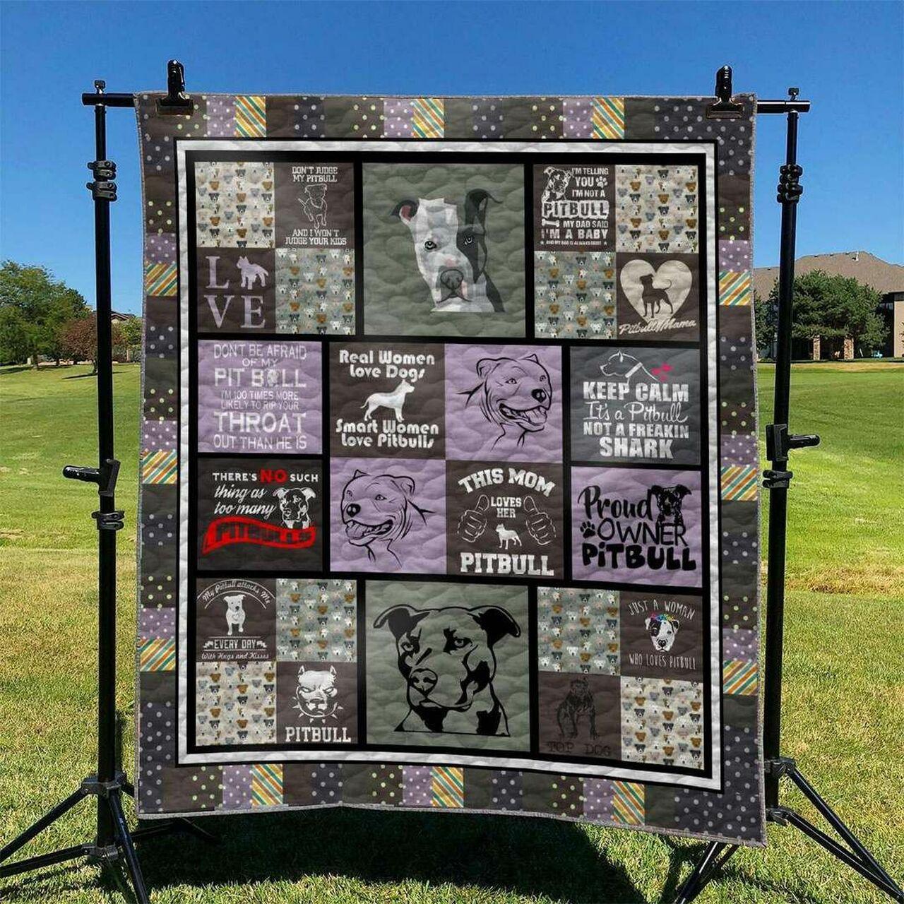 Pitbull Td2809727 Quilt Blanket