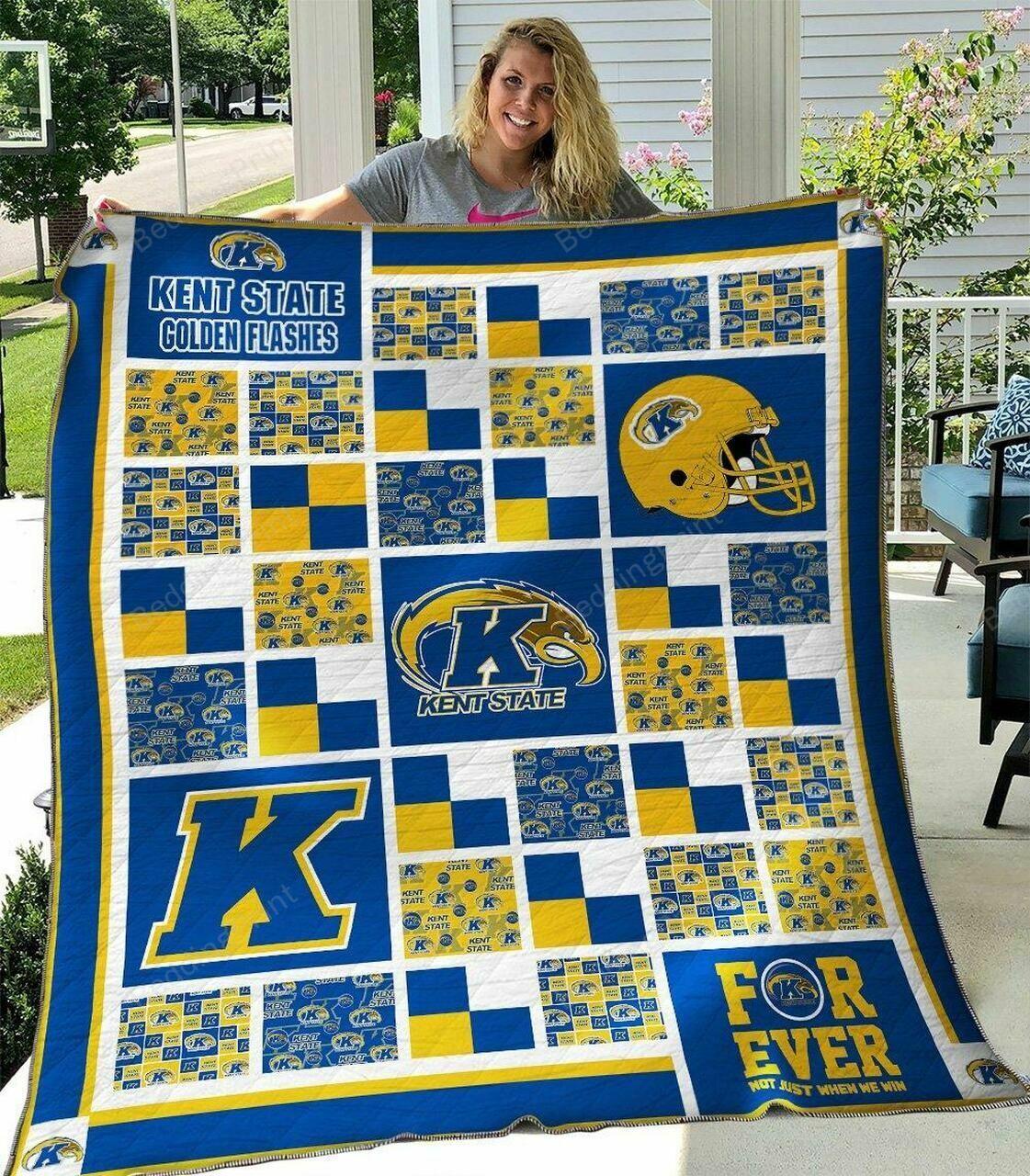 Ncaa Ketate Golden hes Quilt Blanket #1340
