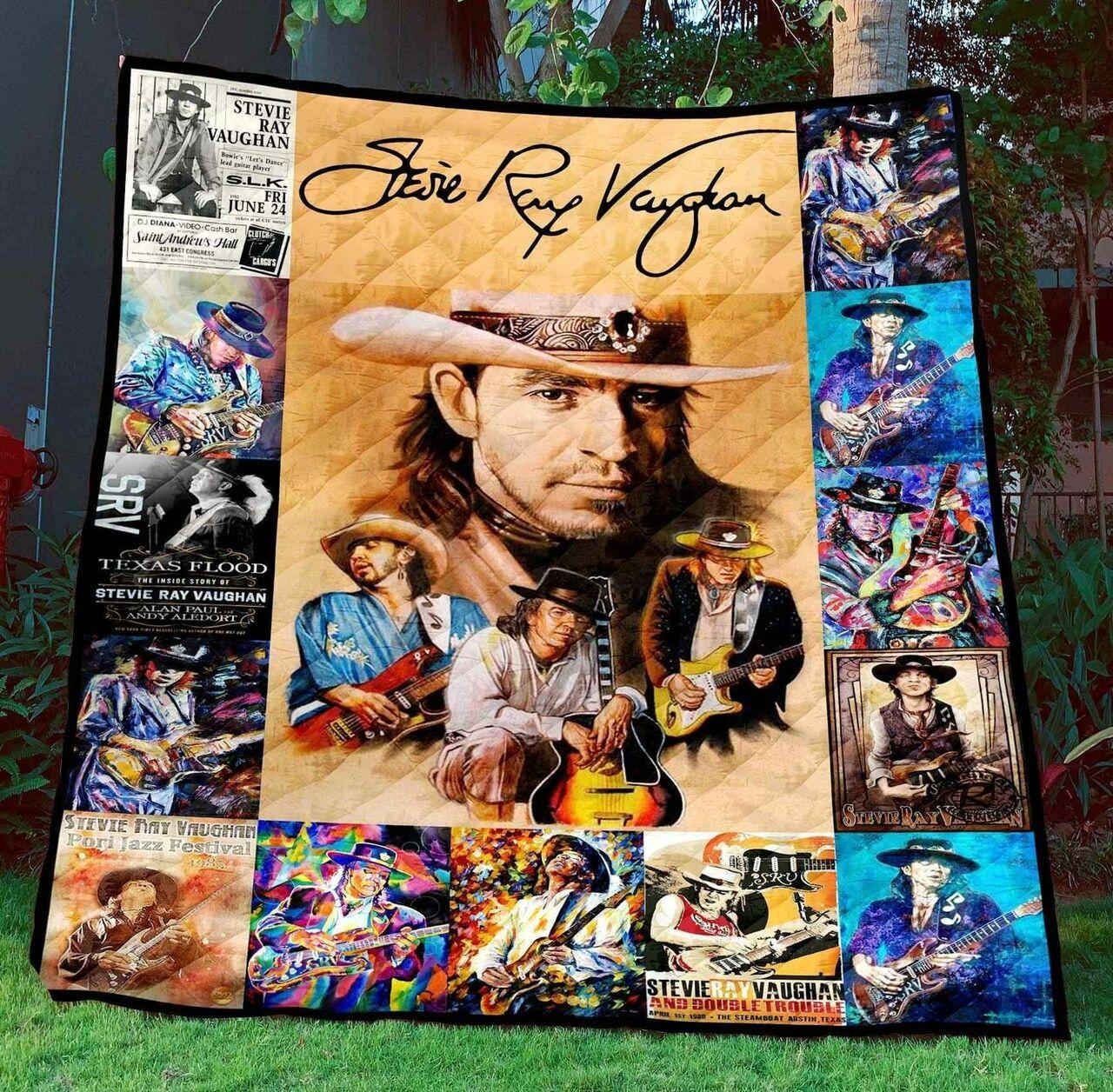 Stevie Ray Vaughan 1 Blanket Th1507 Quilt