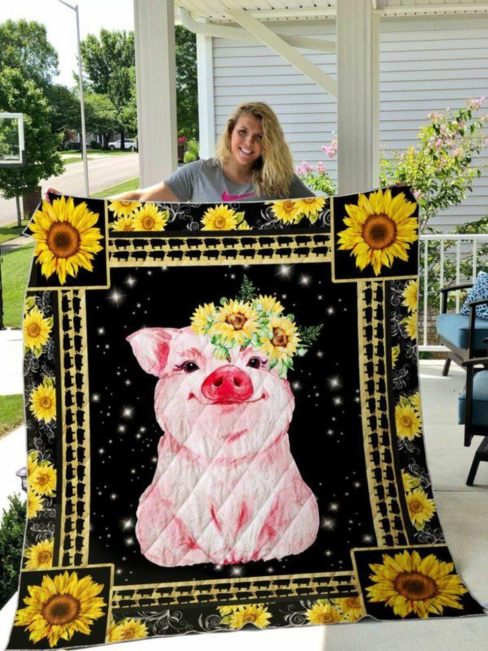 Punflower Cl14100410Mdq Quilt Blanket
