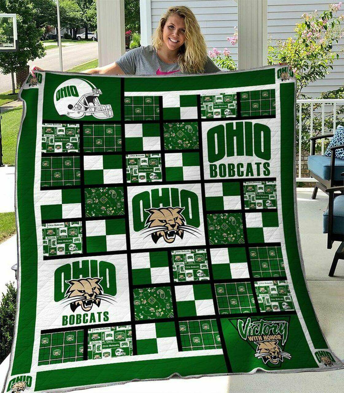 Ncaa Ohio Bob Quilt Blanket #1364