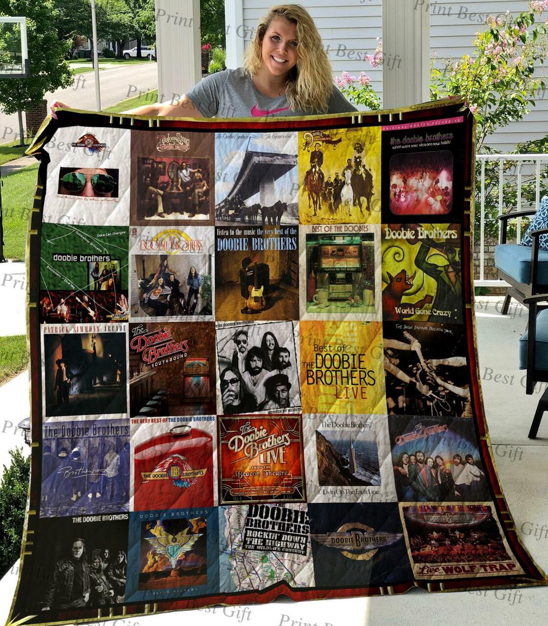 M310768 The Doobie Brot Quilt Blanket Quilt
