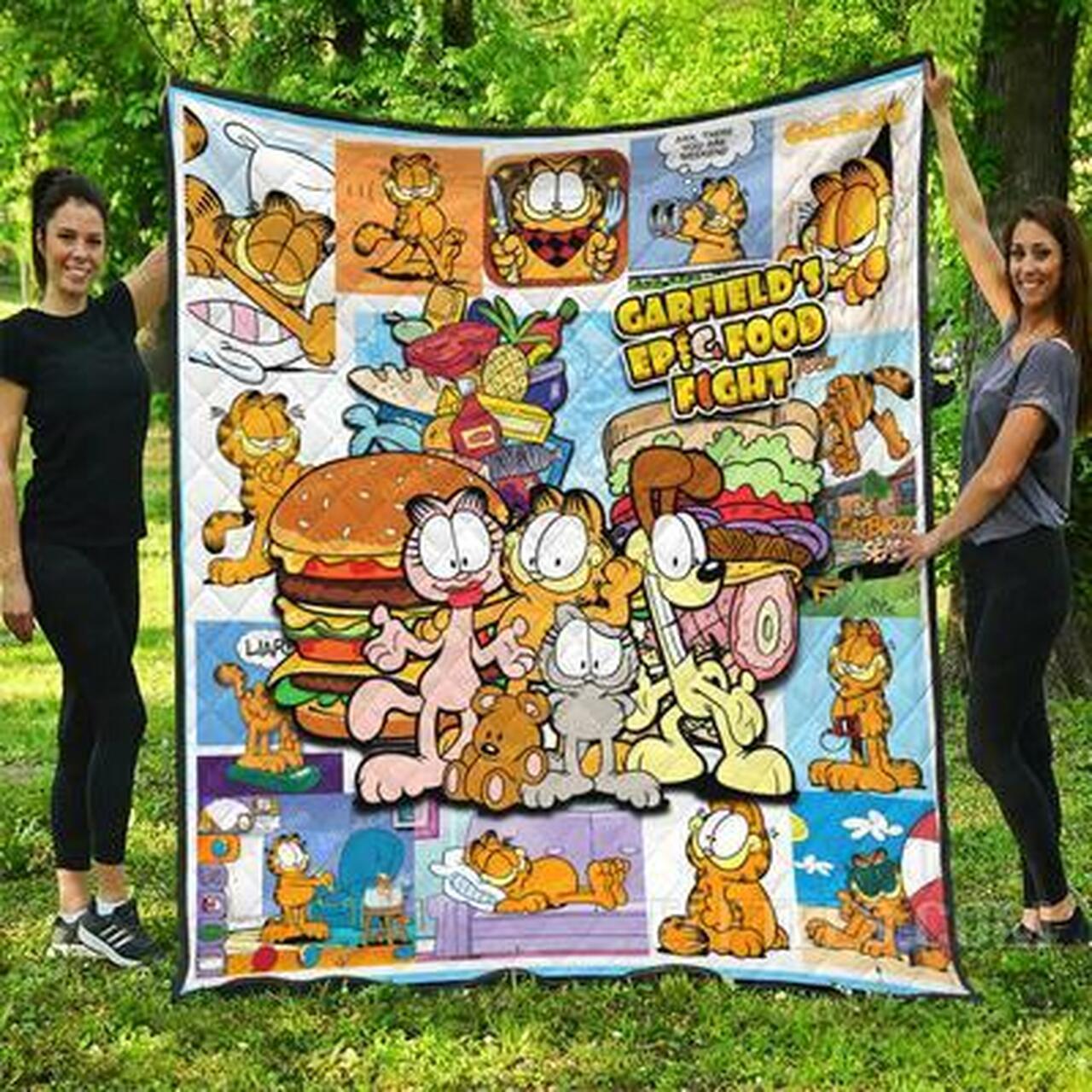Garfield And Fri Quilt Blanket Quilt