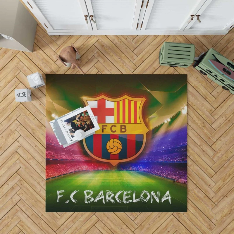 Fc Barcelona Top Ranked Football Club Rug
