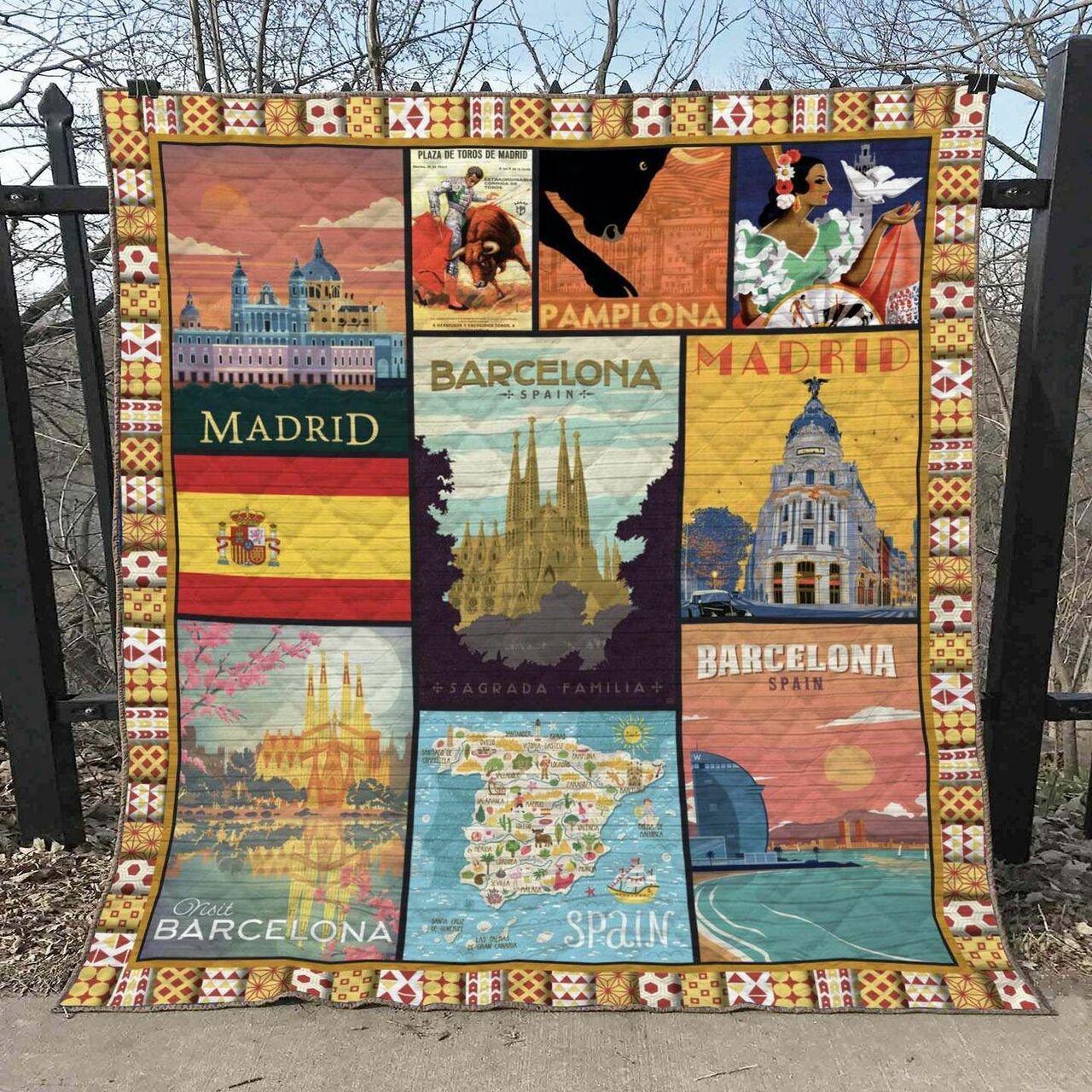 Spain Li060711A Tbg Quilt Blanket