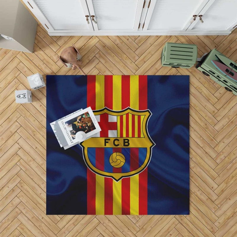 Fc Barcelona Copa Del Rey League Football Club Rug