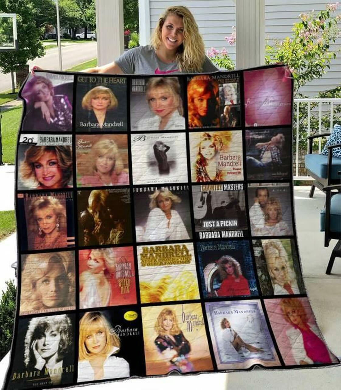 Barbara Mandrell Quilt Blanket M250502 Quilt