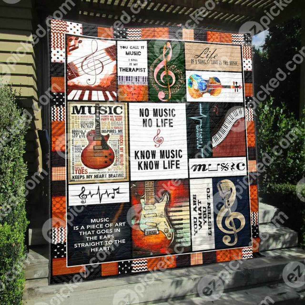 Knowic Know Life Quilt Blanket Vh09 Quilt