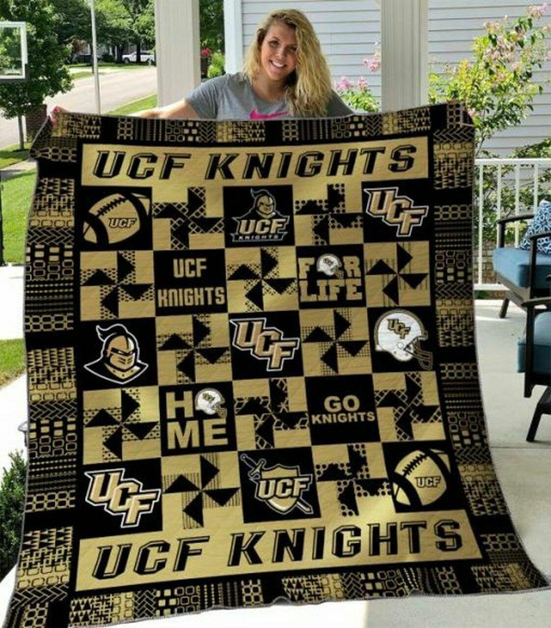 Ncaa Ucf Kni Quilt Blanket #1153