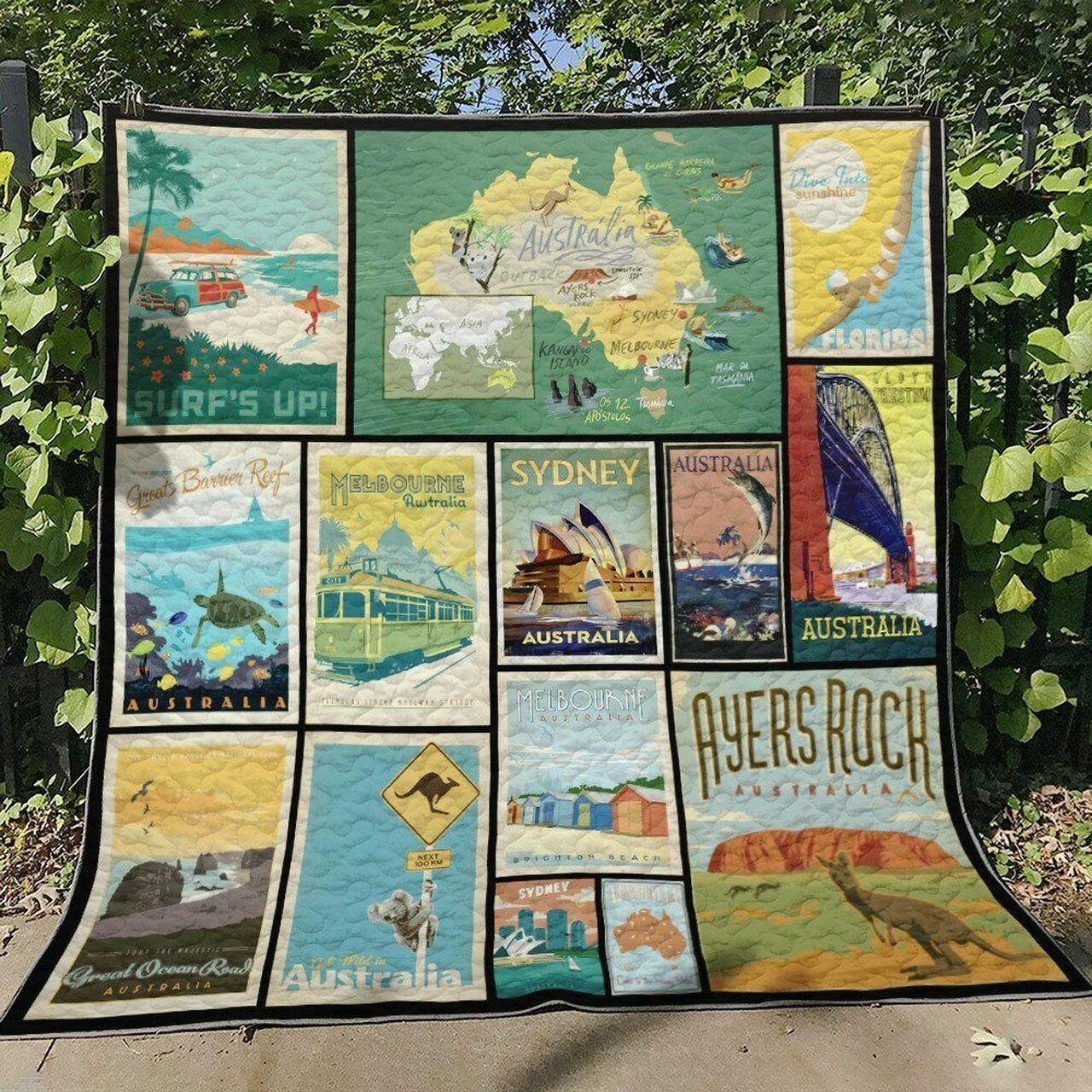 Australia Cg010702 Quilt Blanket