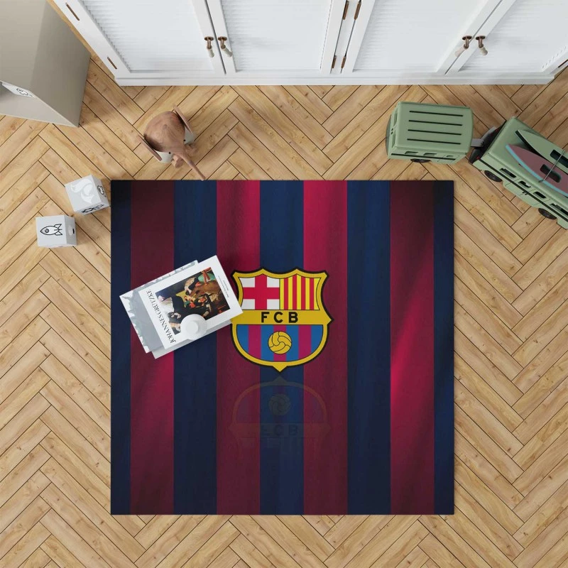 Spanish Football Club Fc Barcelona Rug