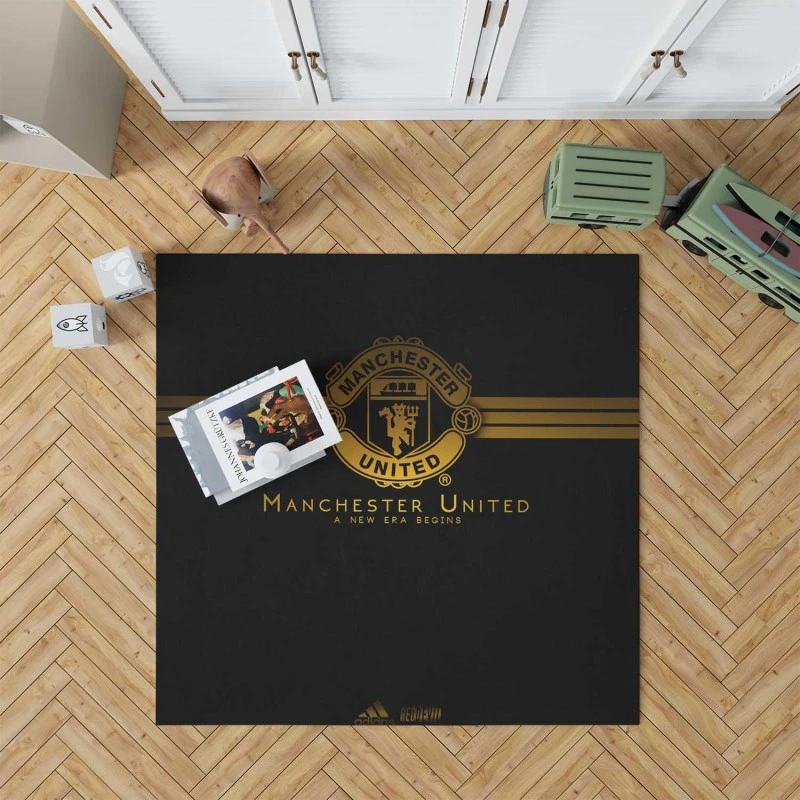 Strong Football Club Manchester United Fc Rug