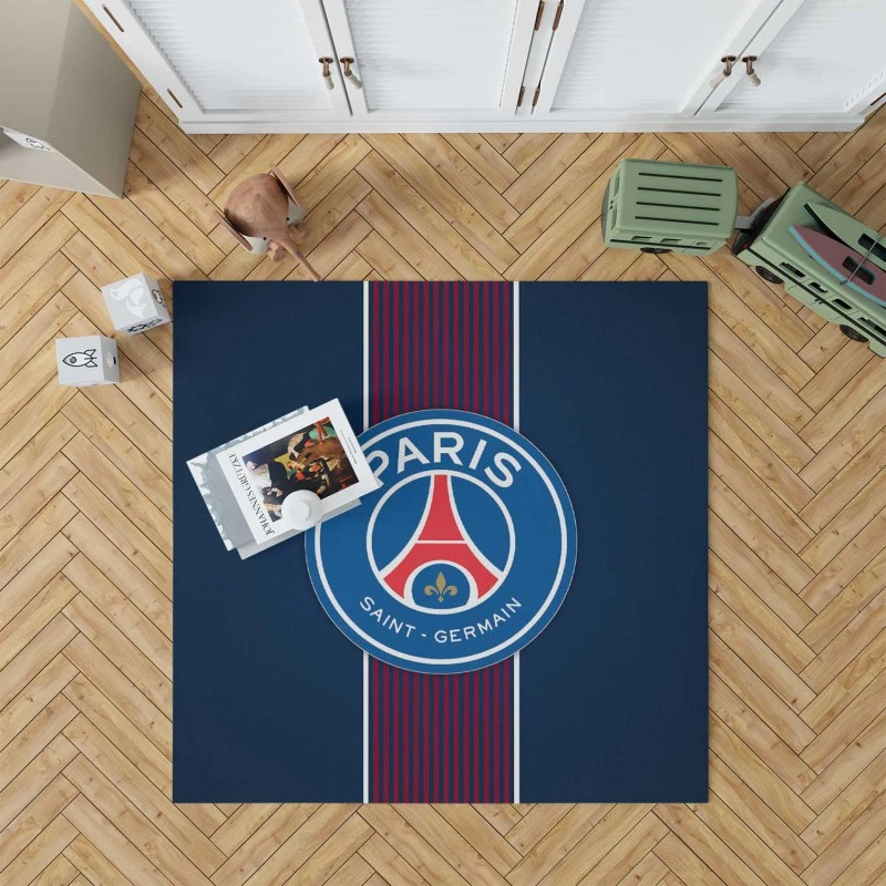 Paris Saint Germain Fc Euro Football Club Rug