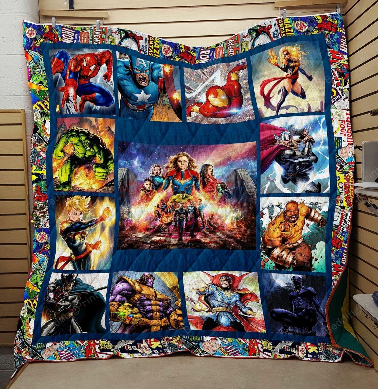 Marvel Aven Endgame Quilt Blanket