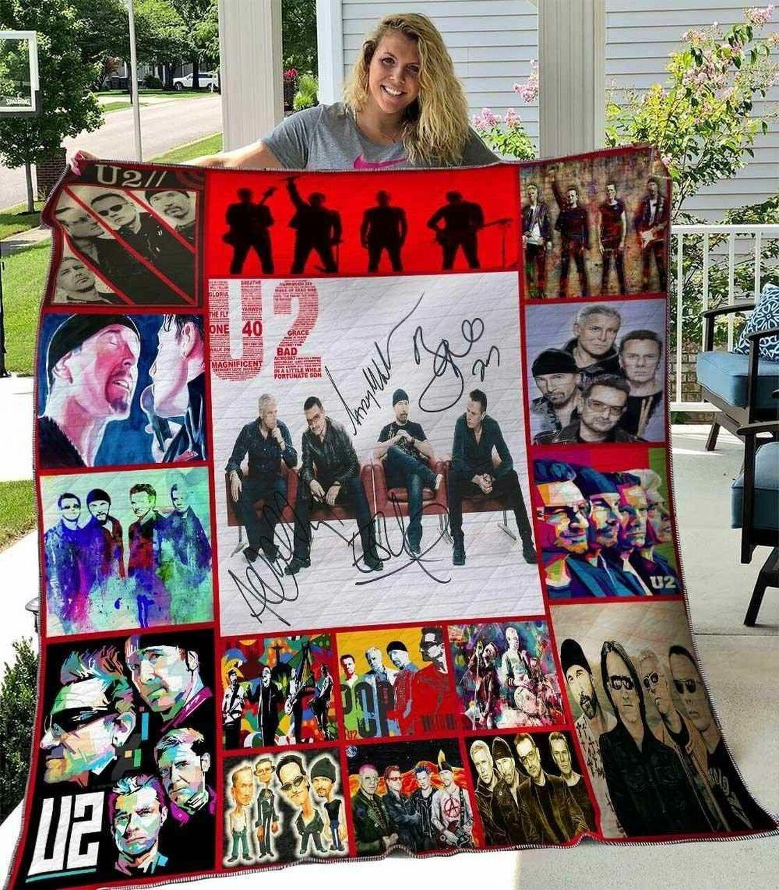 U2 Band 1 Blanket Th1507 Quilt