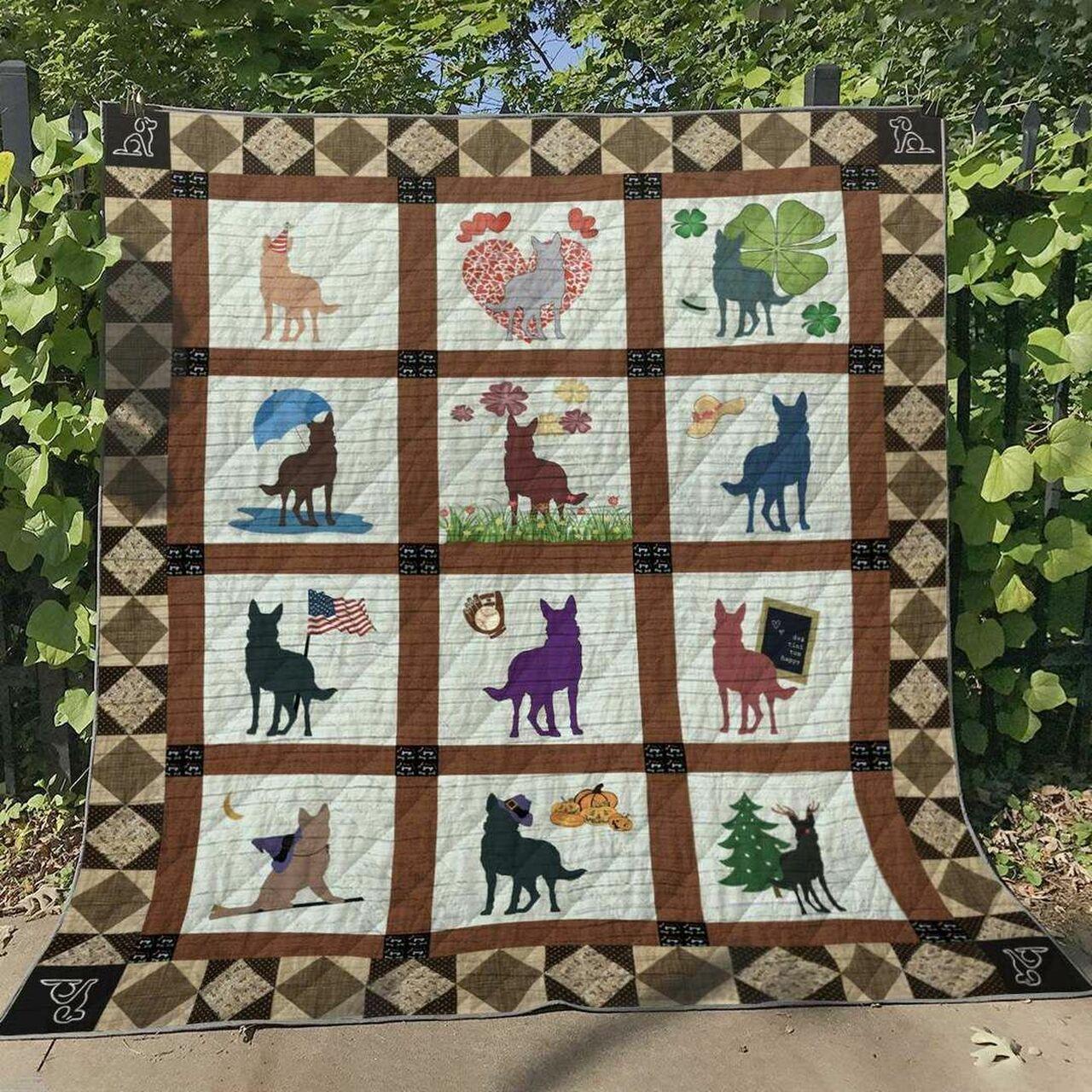 Germhepherd Ht300512 Quilt Blanket