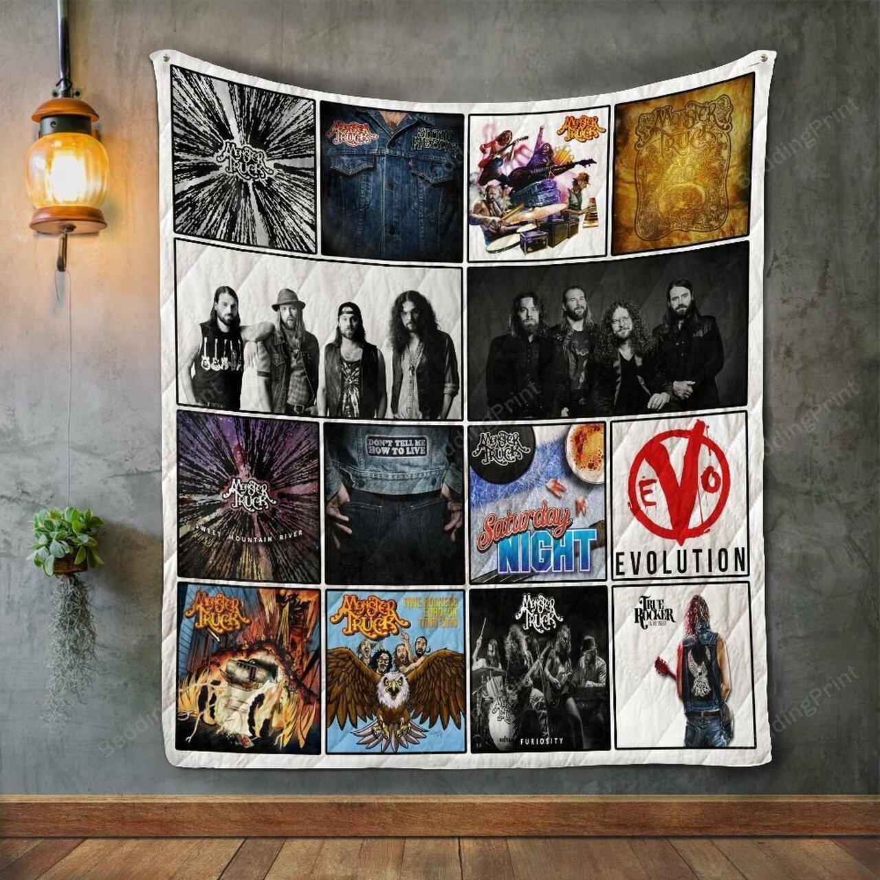 ter Truck Album Co Quilt Blanket