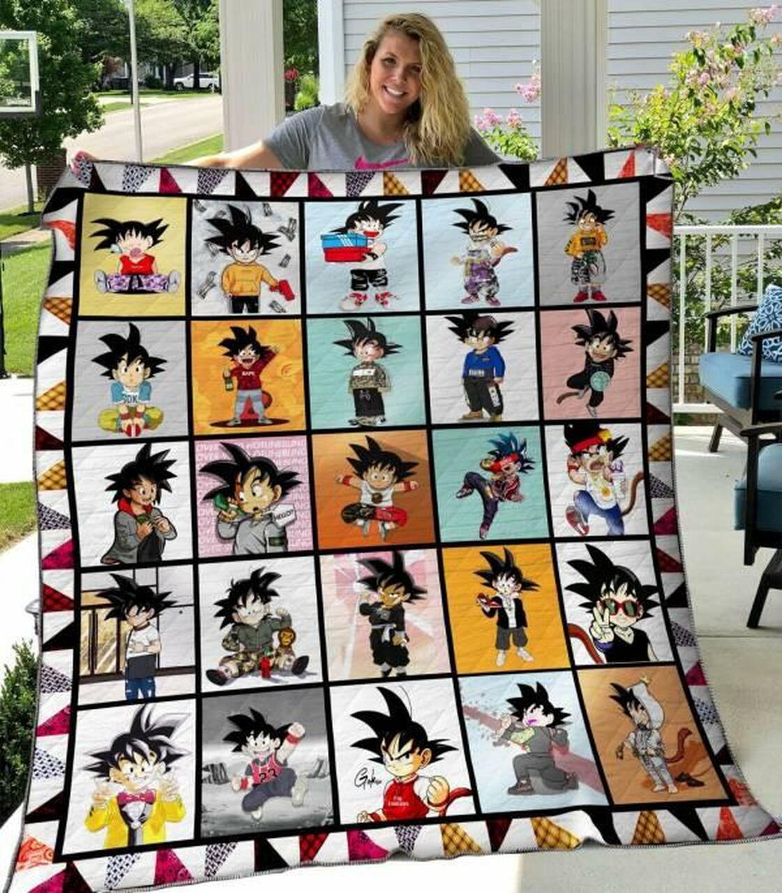Goku Quilt Blanket Hvt300522 Quilt