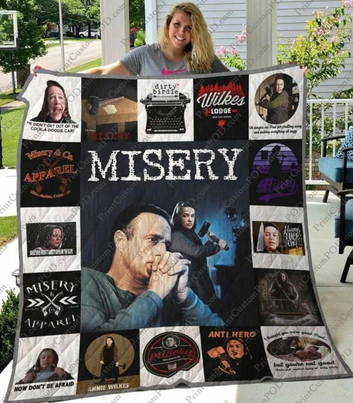 Misery Quilt Blanket Limited Quilt Blanket