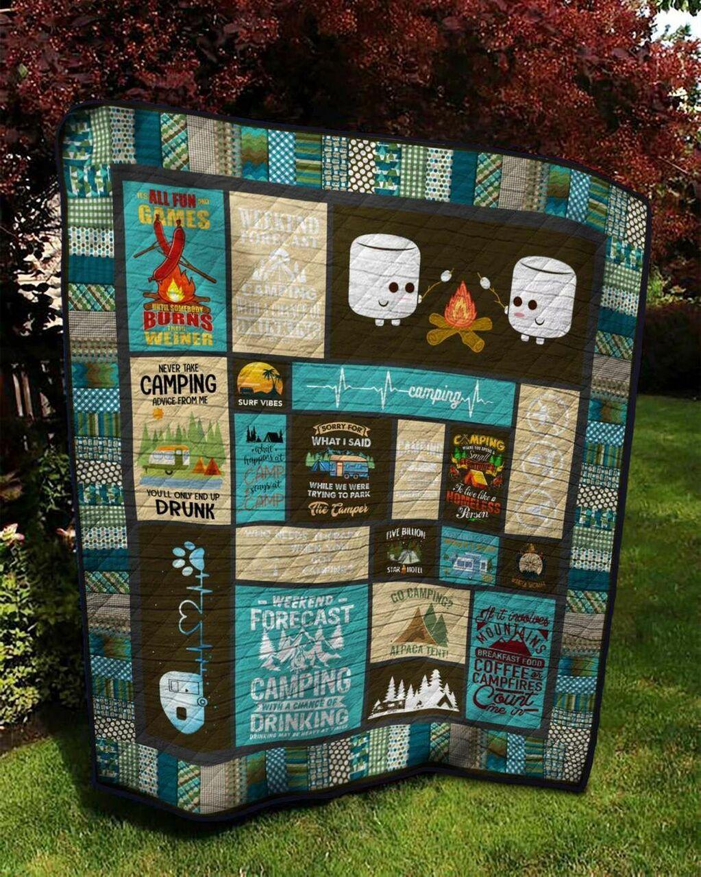 Camping Hn180503 Quilt Blanket
