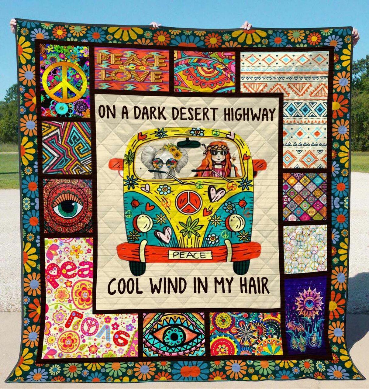 Hippie Ye100706A Tbg Quilt Blanket