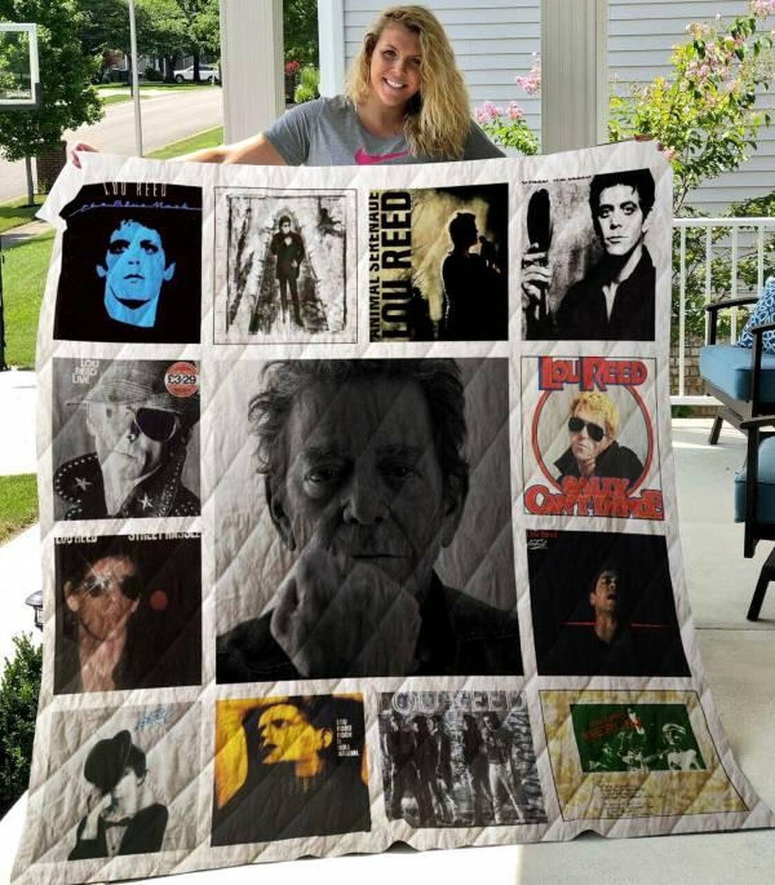 Lou Reed Quilt Blanket Limited Quilt Blanket