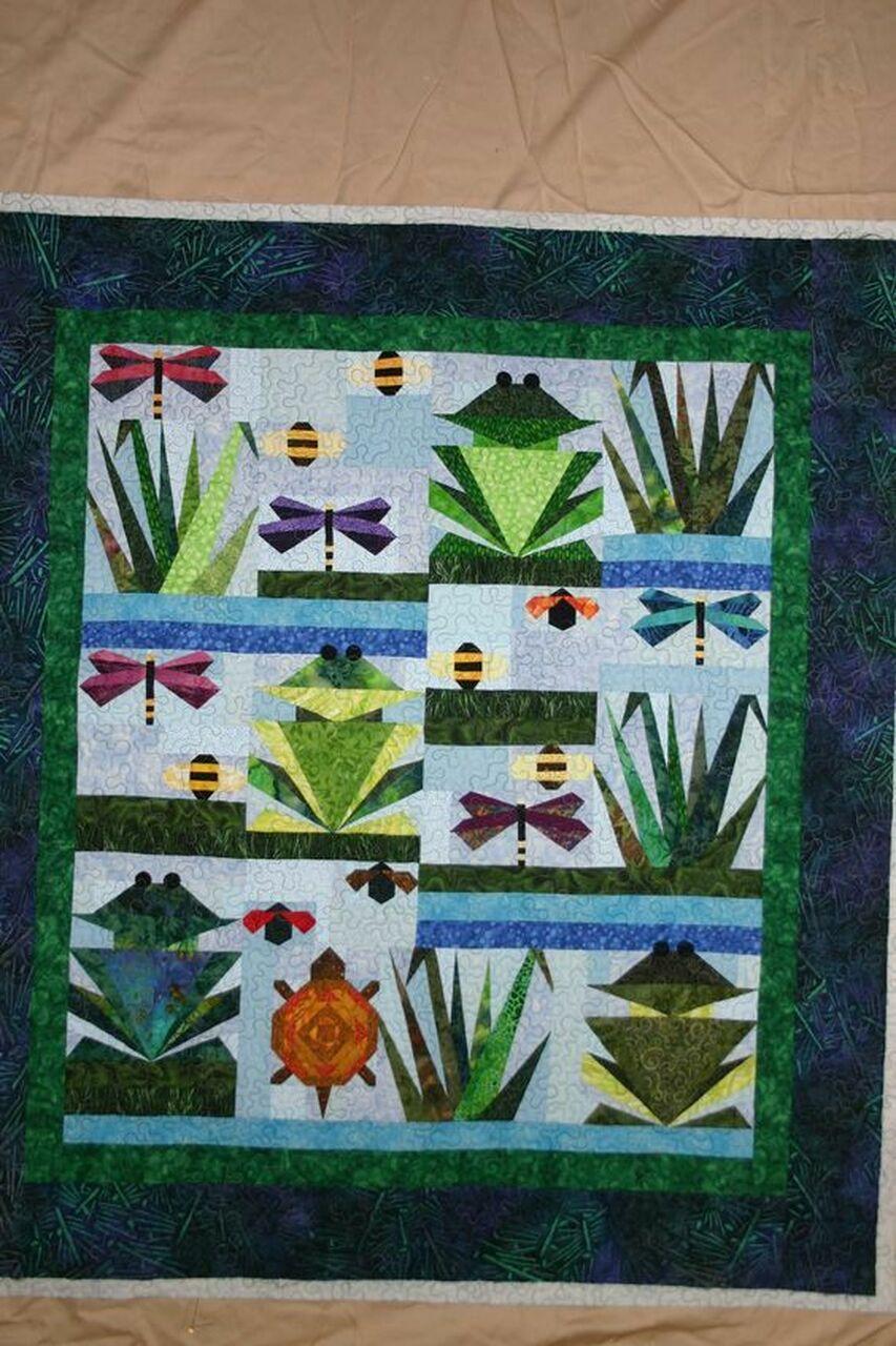 Frog Cla1210187Q Quilt Blanket