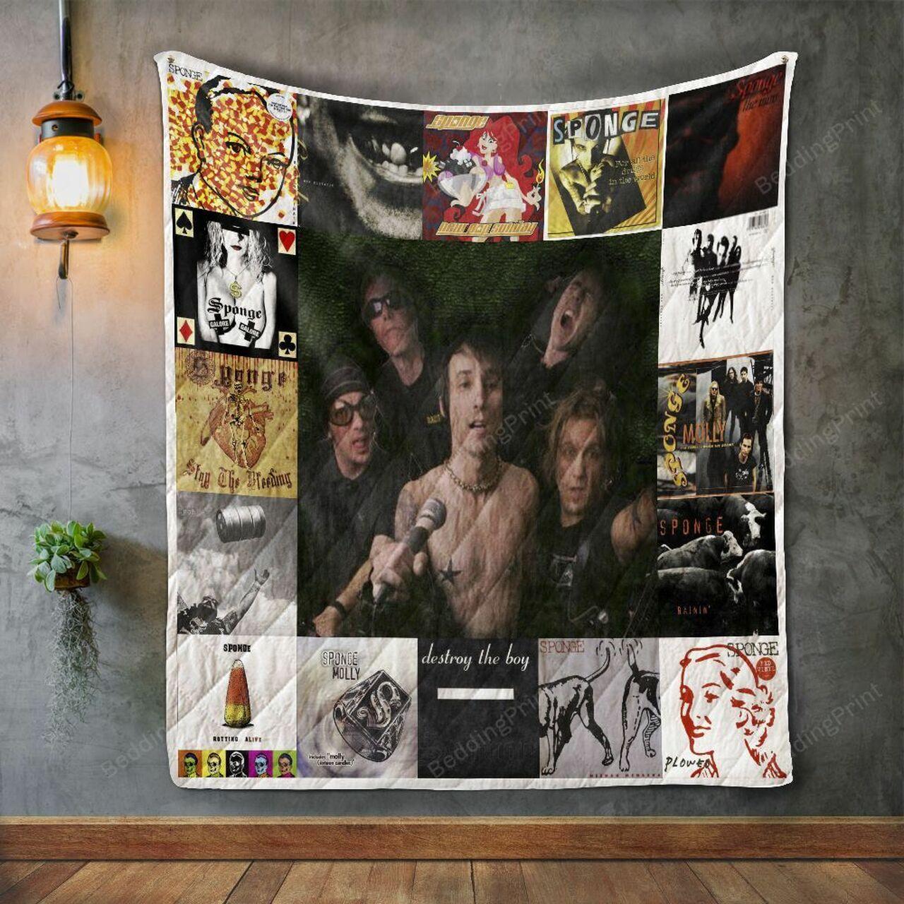 Sponge Album Co Quilt Blanket
