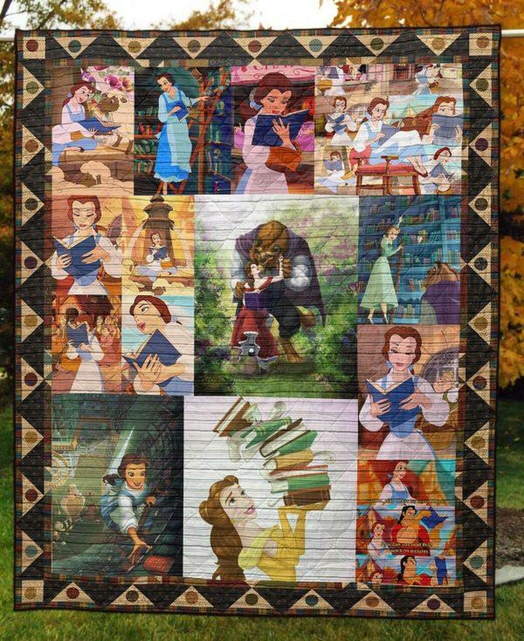 Just A Girl Who L Reading Quilt Blanket No96 Quilt
