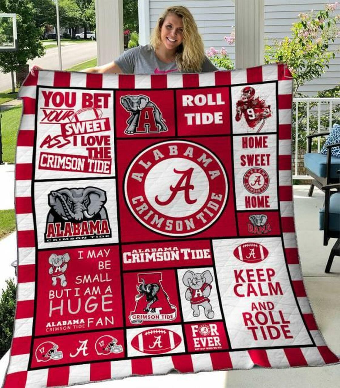 Alabama Con Tide Quilt Blanket B250501 Quilt
