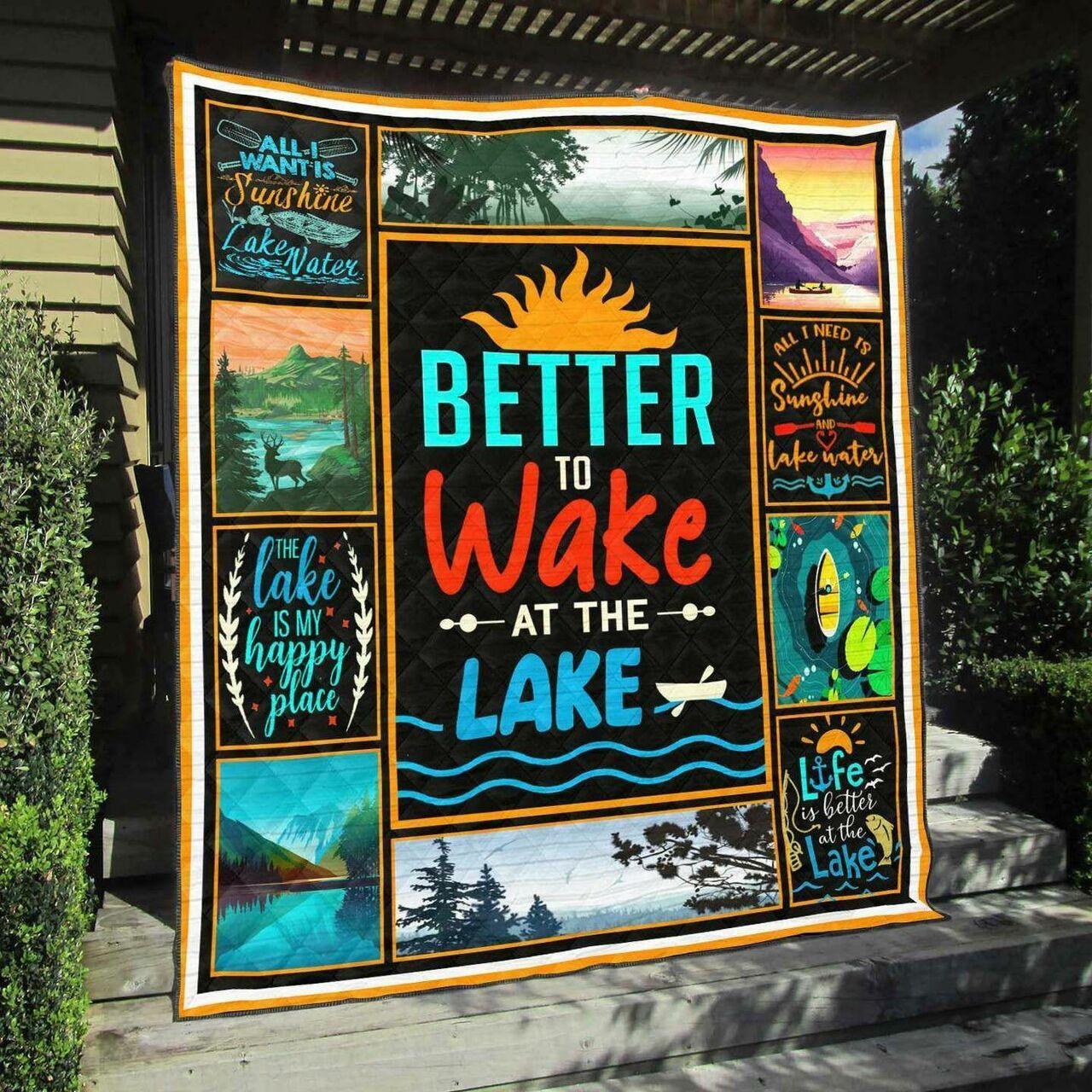 Lake Na270705C Tbg Quilt Blanket