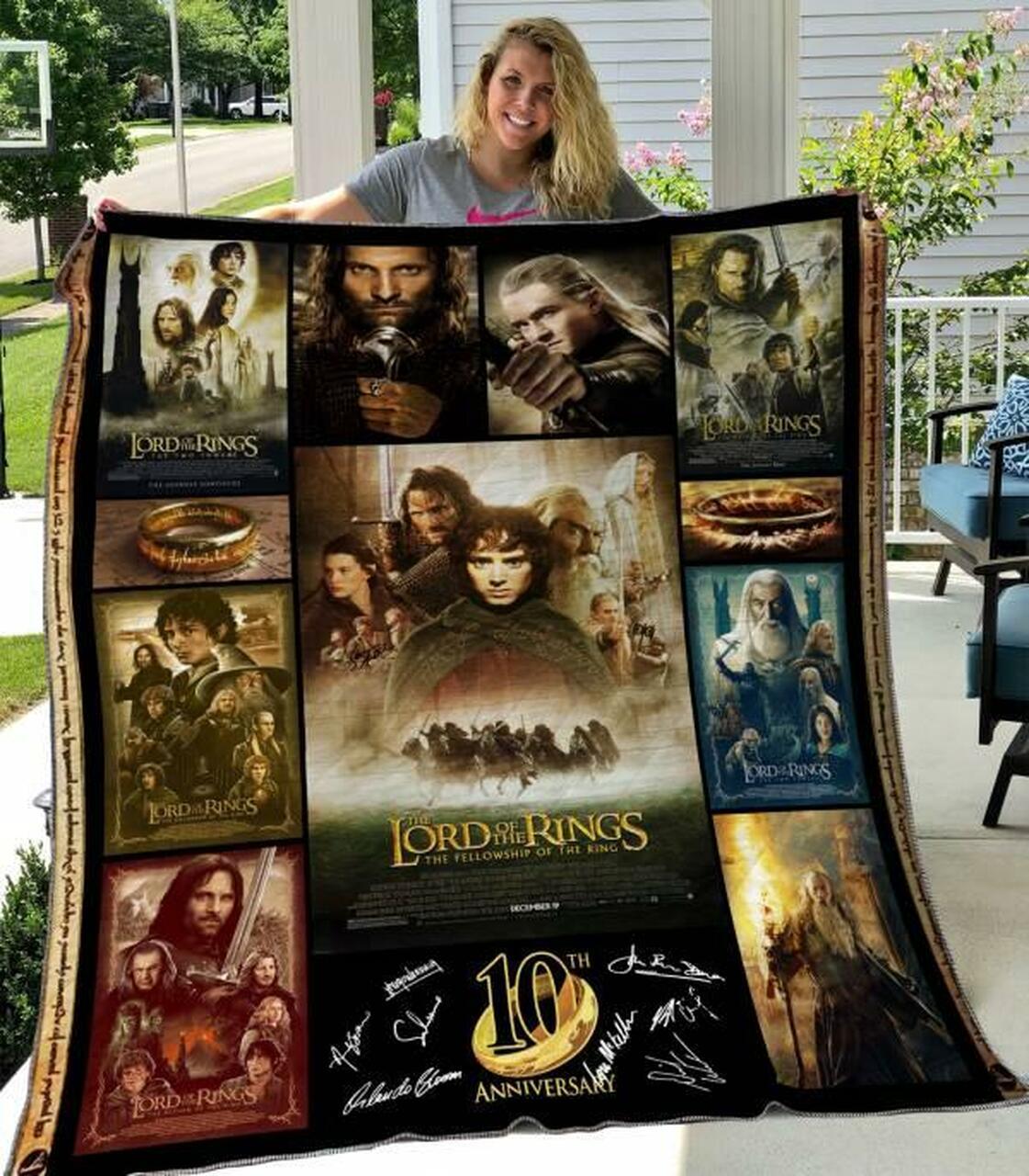 The Lord Of The R Quilt Blanket Hvt150606 Quilt