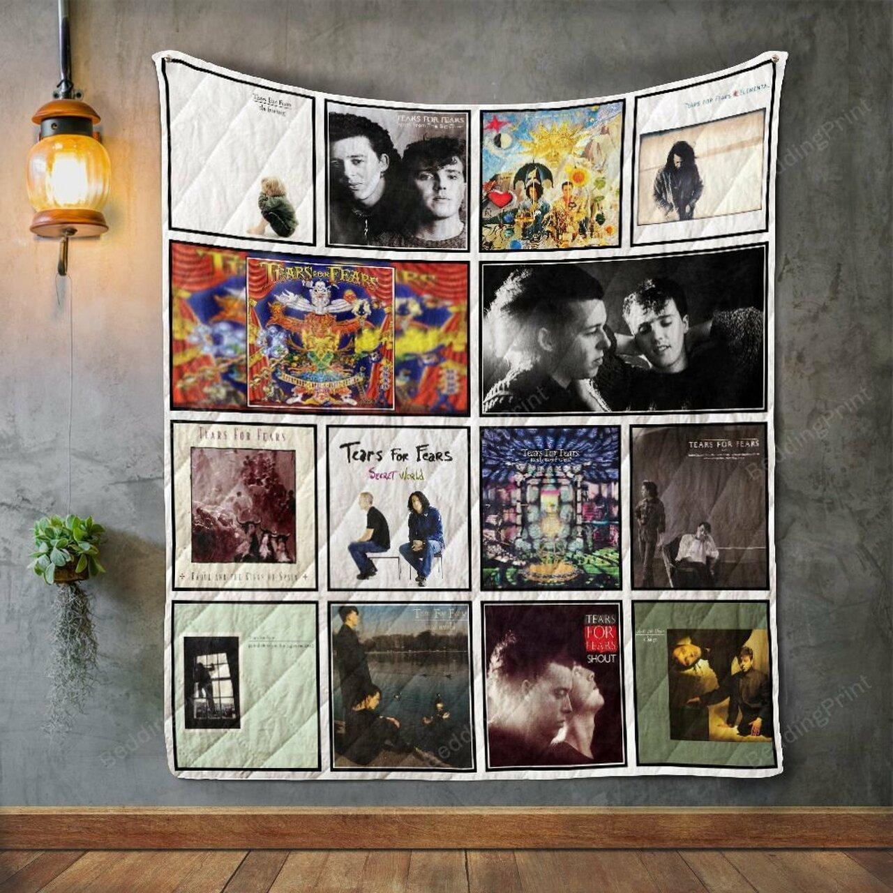 T For F Album Co Quilt Blanket