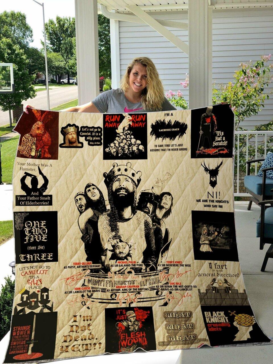 Monty Python And The Holy Grail Quilt Blanket For Ver 17-3