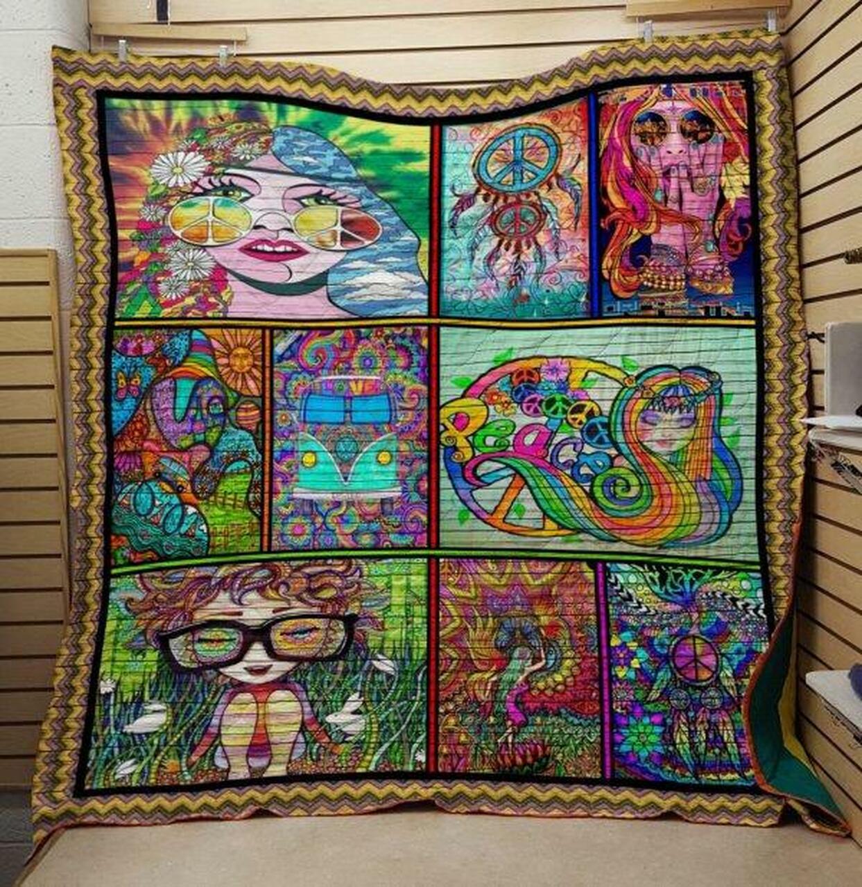 Hippie 2702044 Quilt Blanket Quilt