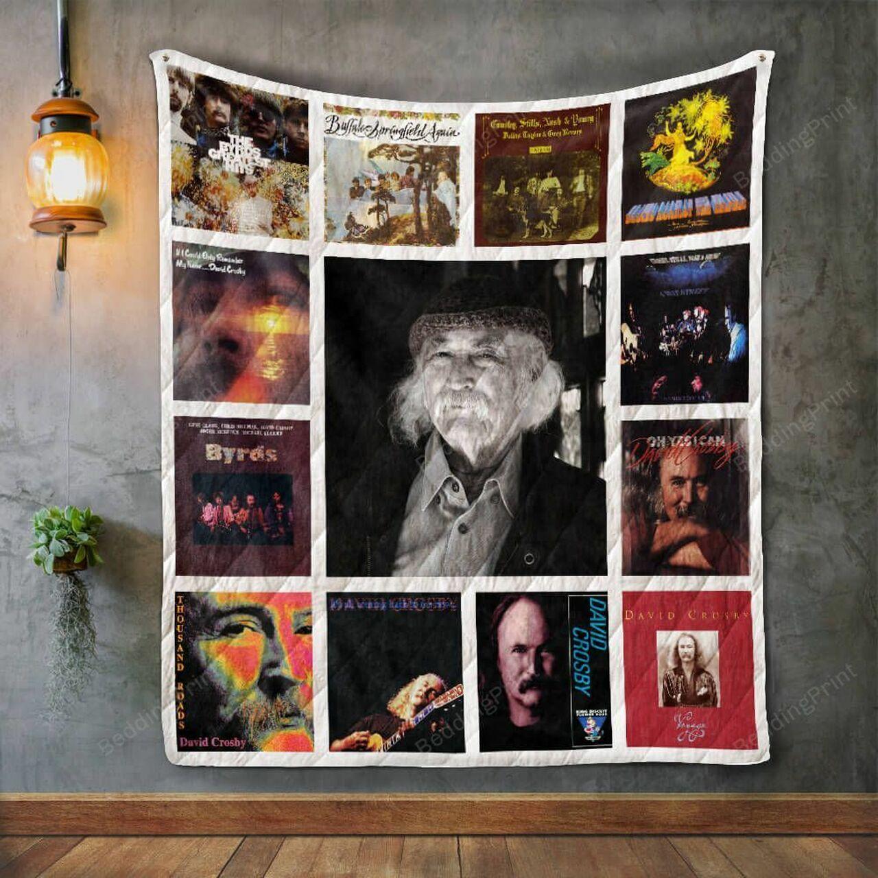 David by Album Co Quilt Blanket