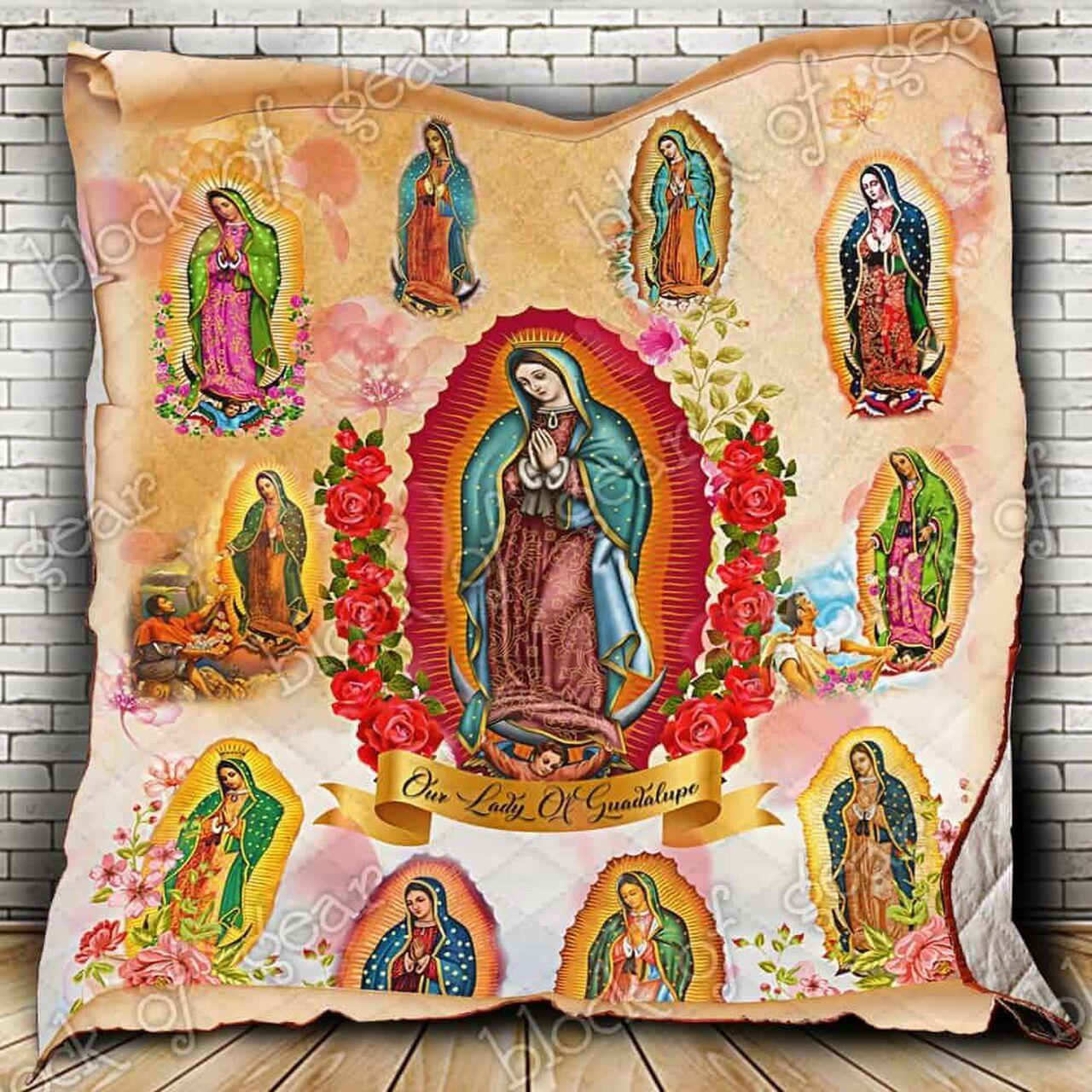 Our Lady Of Guadalupe Cl14100381Mdq Quilt Blanket