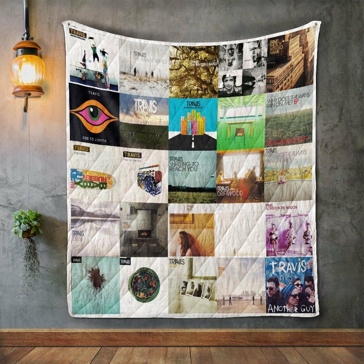 Tr Band Album Co Quilt Blanket