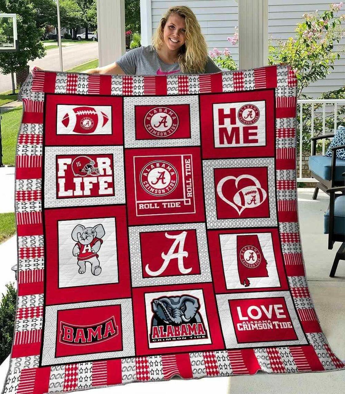 Alabama Con Tide 1 Blanket Th1607 Quilt