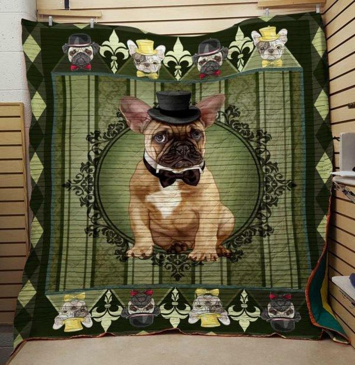French Bulldog 2702023 Quilt Blanket Quilt