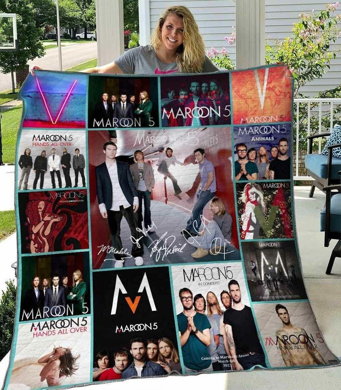 Maroon 5 1 Blanket Th1607 Quilt