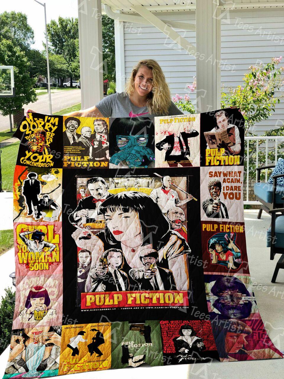 Pulp Fiction Quilt Blanket 0515