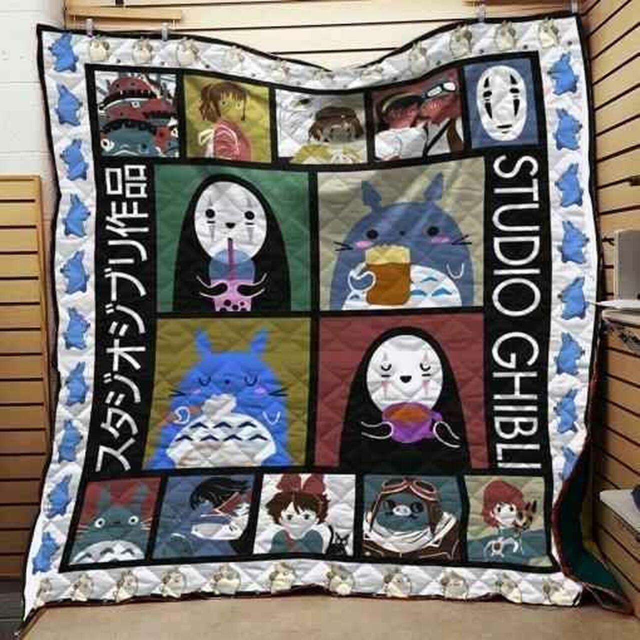 Studio Ghibli Cute For Amine Blanket Th0907 Quilt