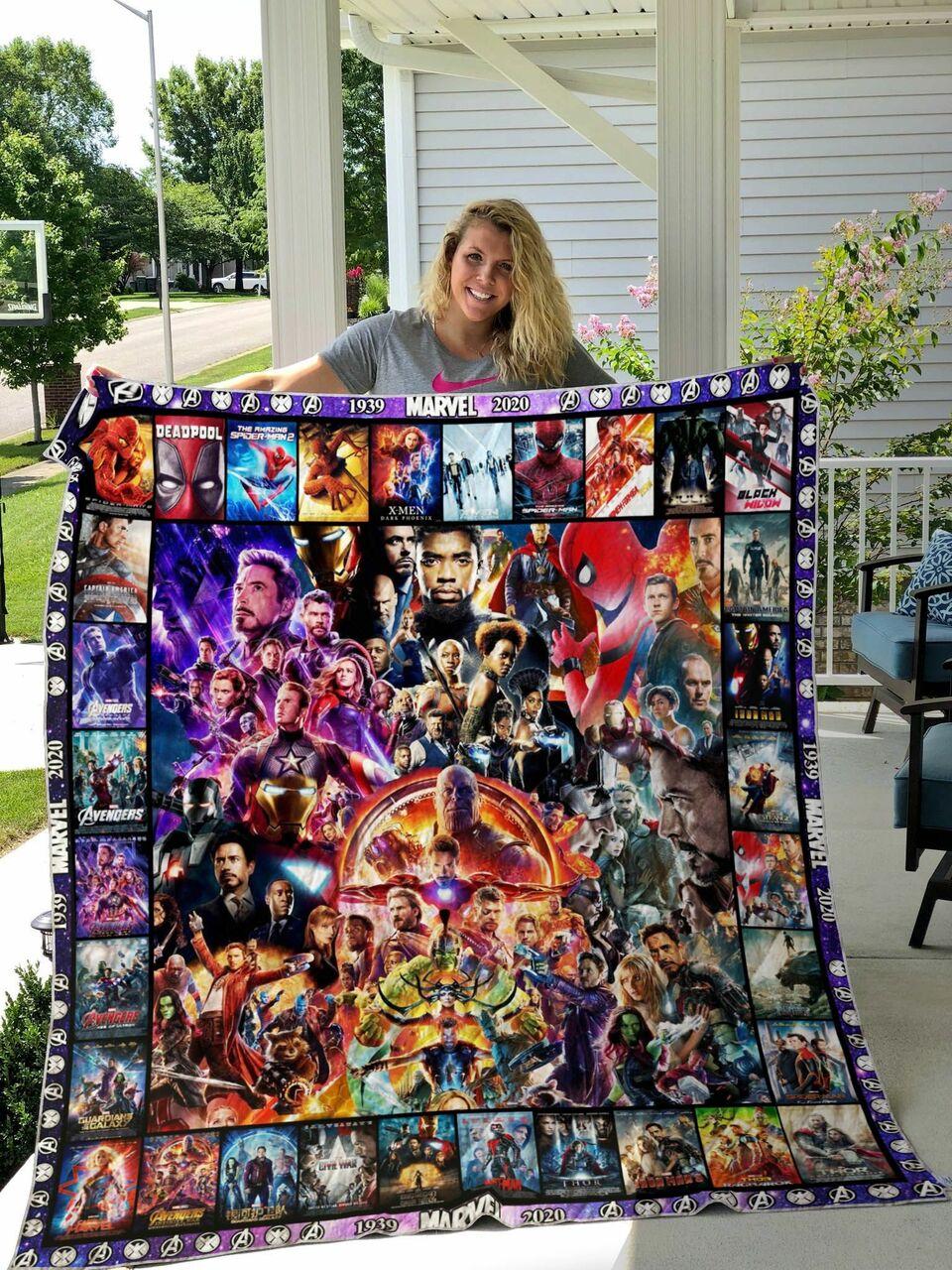 Marvel Aeason Size Quilt Blanket Ver 2
