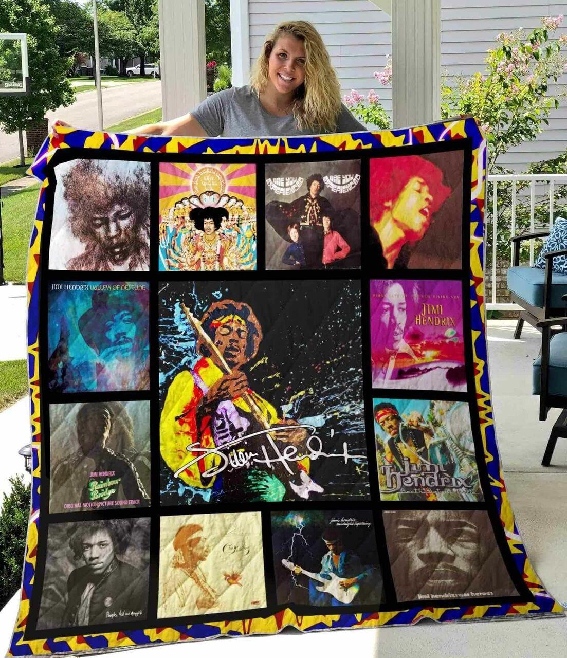 Jimi Hendrix Blanket Th0607 Quilt