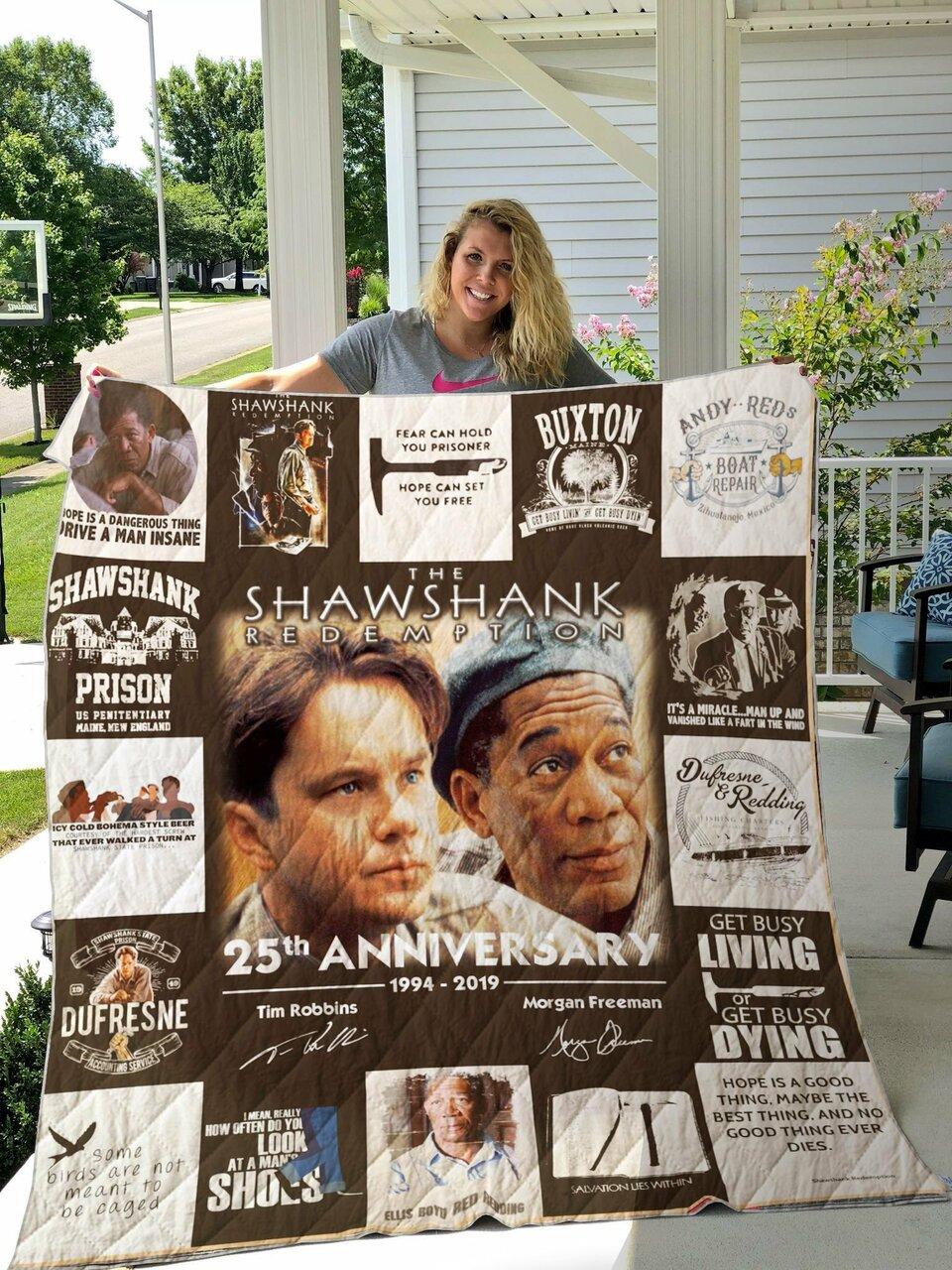 Shank Redemption Quilt Blanket For Ver 17-1